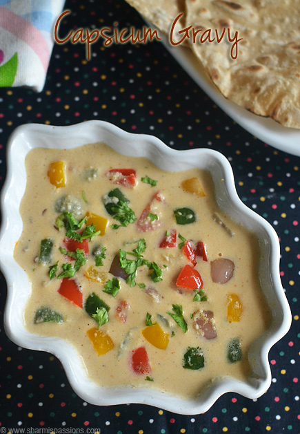 Capsicum Gravy Recipe