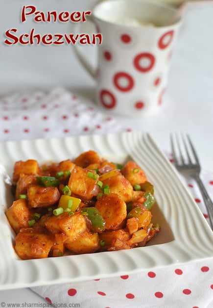 Schezwan Paneer Recipe