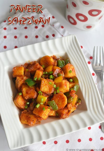 Schezwan Paneer Recipe