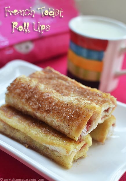 French Toast Roll Ups