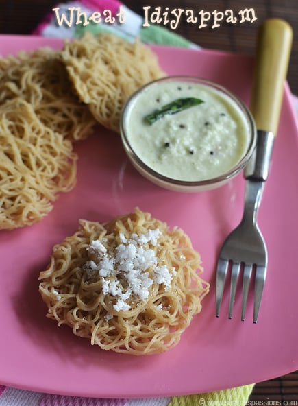 Wheat Idiyappam Recipe