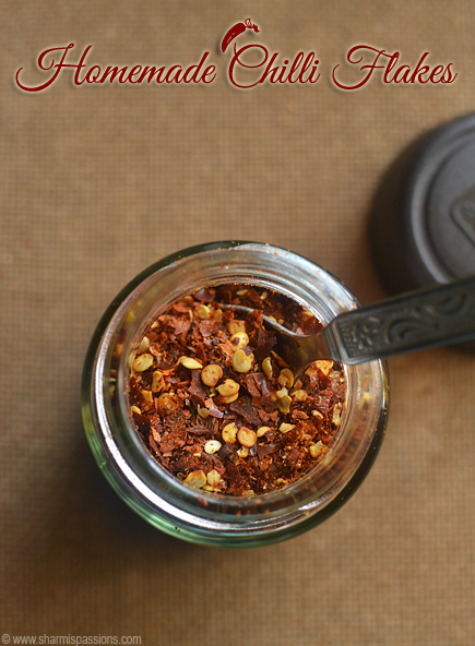 homemade chili flakes