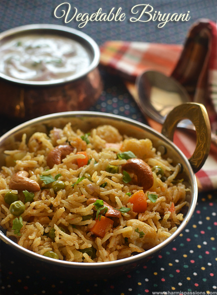 Vegetable Biryani Recipe