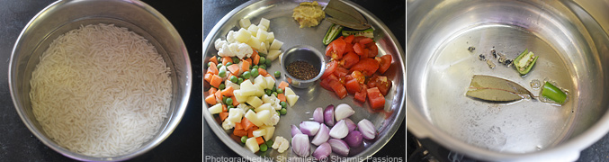 Vegetable Biryani Recipe - Step2