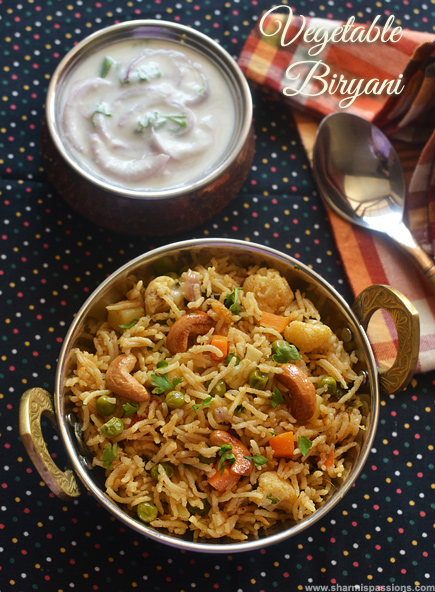 Vegetable Biryani Recipe