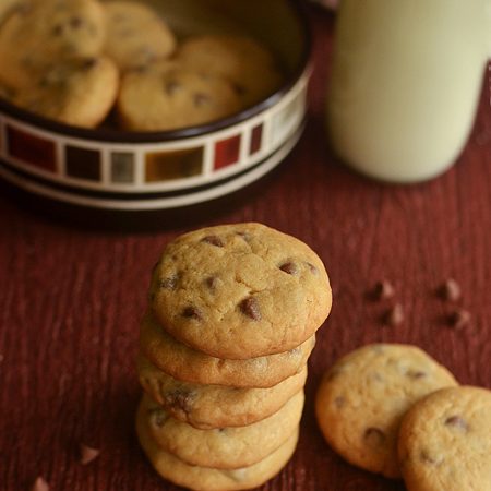 Eggless Choco Chip Cookies Recipe - Sharmis Passions