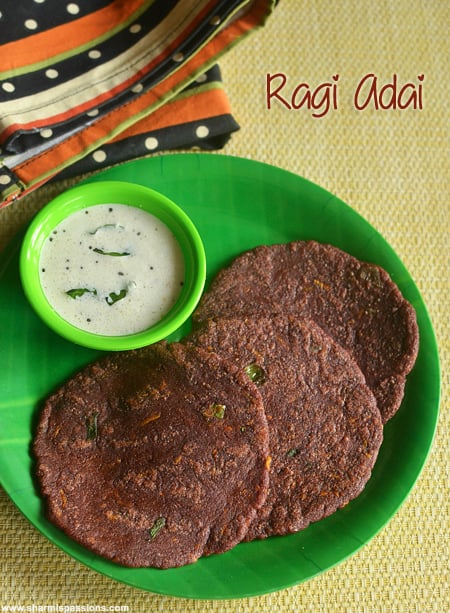 Ragi Adai Recipe