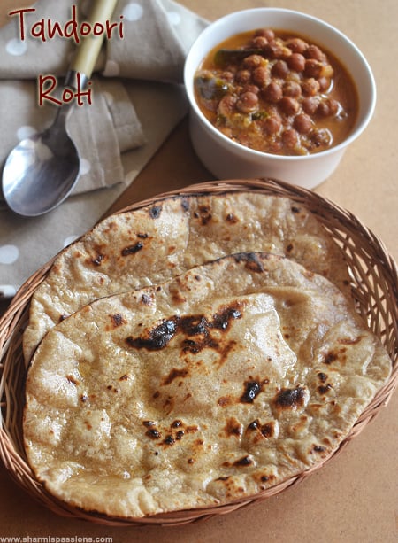 Tandoori Roti (Butter Roti) - Swasthi's Recipes