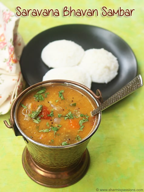 saravana bhavan sambar idli recipe