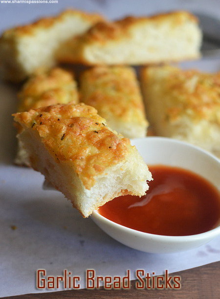 Easy Garlic Bread Sticks Recipe