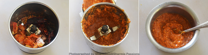 How to make Saravana Bhavan Style Kara Chutney - Step3