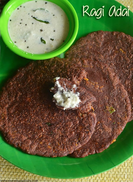 Ragi Adai Recipe