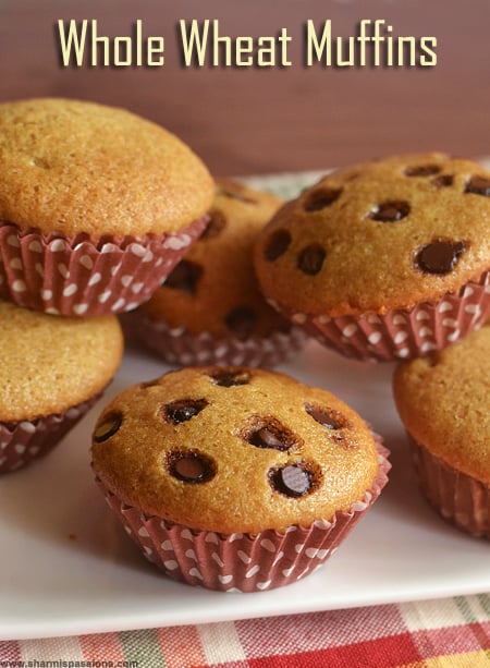 Eggless Wheat Muffins Recipe - 82