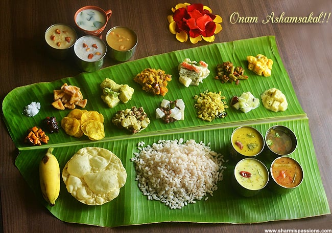 Onam Sadhya Recipes | Onam Sadya Recipes - Sharmis Passions