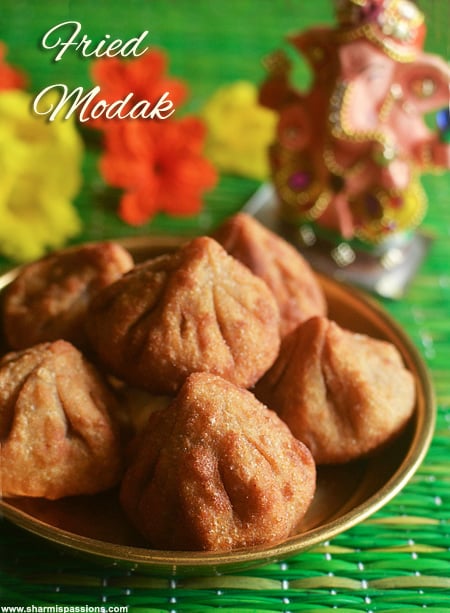 Fried Modak Recipe