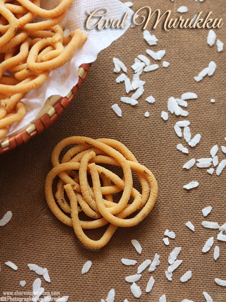 aval murukku recipe