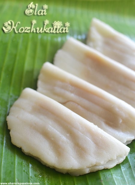 Elai Kozhukattai Recipe