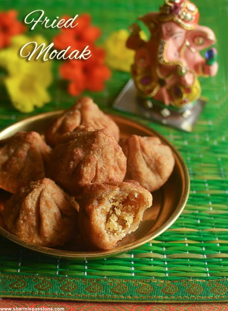 Fried Modak Recipe