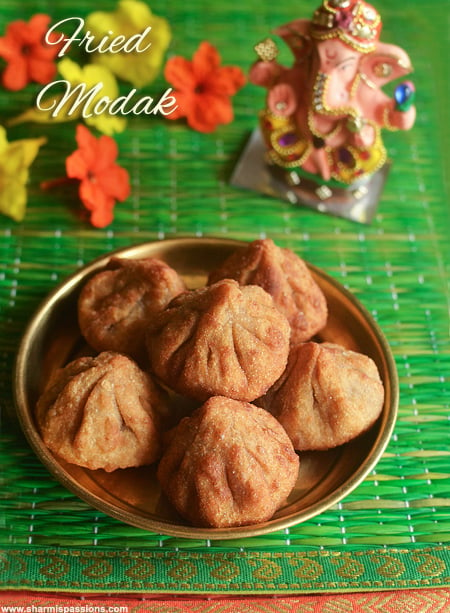 Fried Modak Recipe