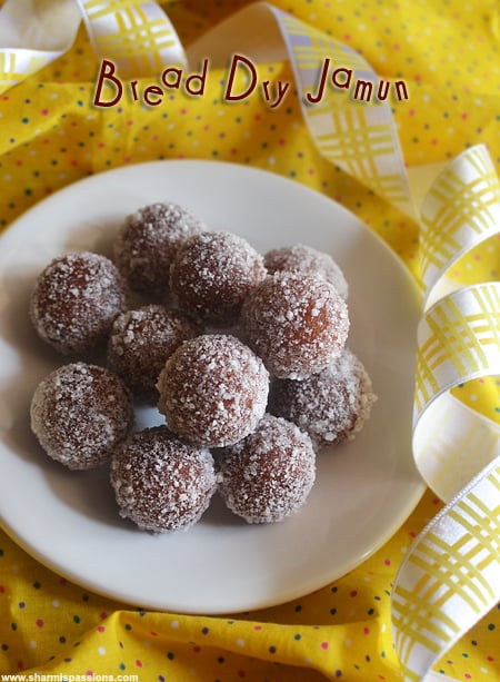 Bread Dry Jamun Recipe