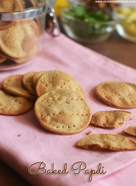 Baked Papdi Recipe