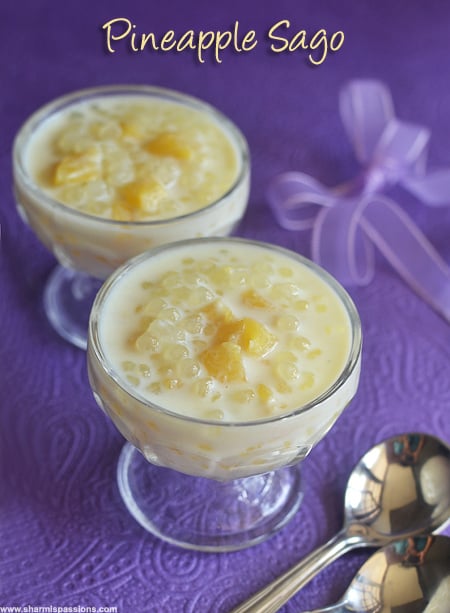 Pineapple Sago Recipe