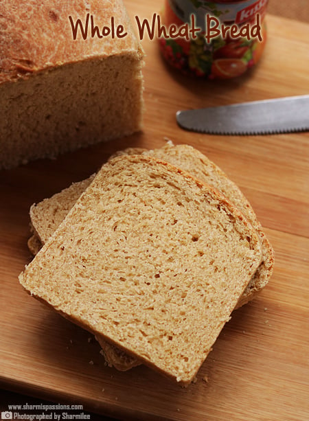 Whole Wheat Bread Recipe