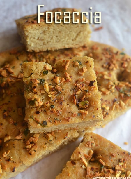 Whole Wheat Garlic Focaccia Recipe