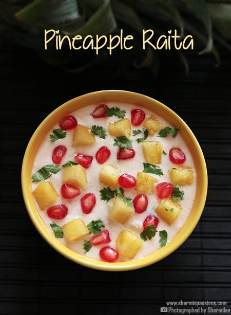 Pineapple Raita Recipe