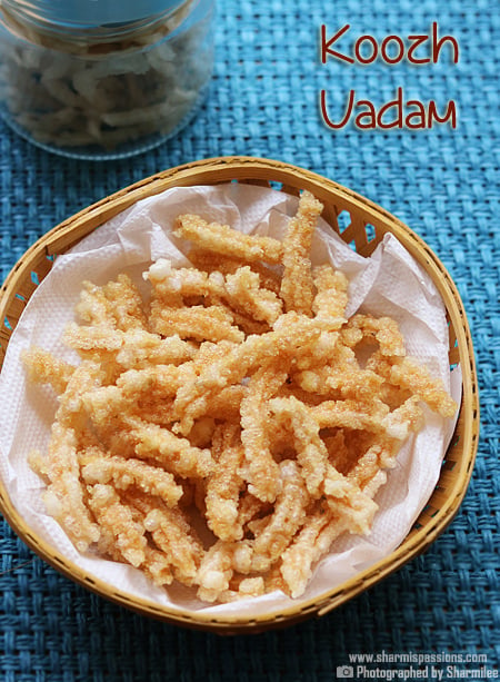 Rice Flour Vadam