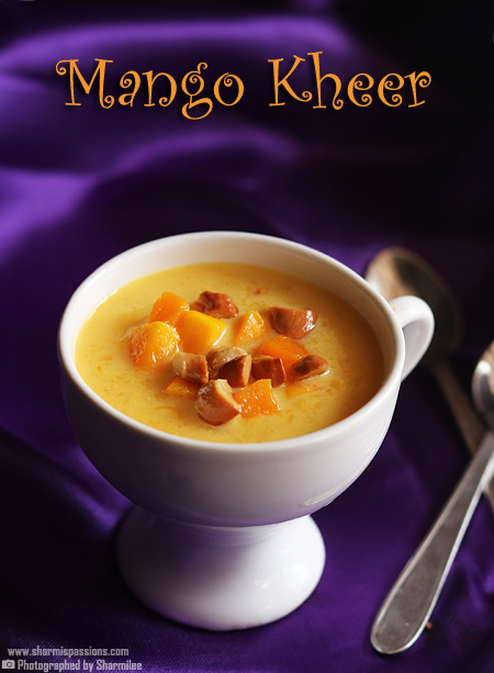 Mango Kheer Recipe   Mango Payasam Recipe - 69