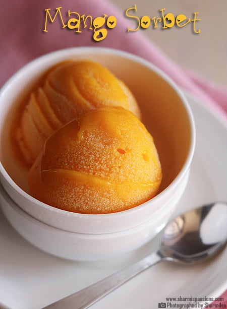 Mango Sorbet Recipe