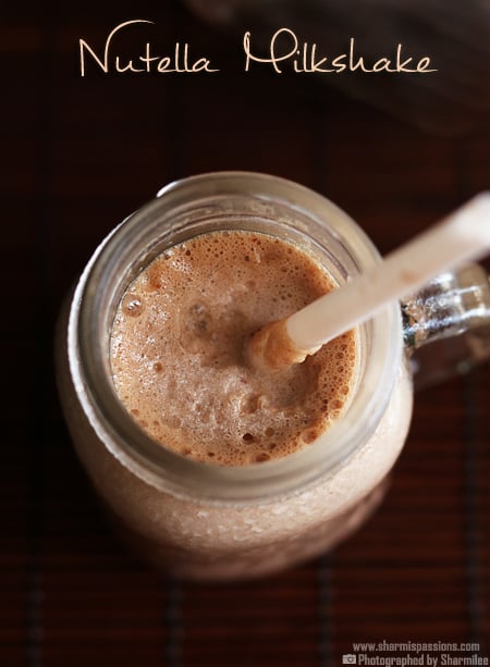 Nutella Milkshake Recipe