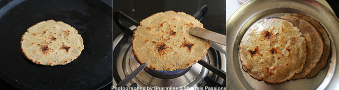 How to make Bajra Roti Recipe - Step5