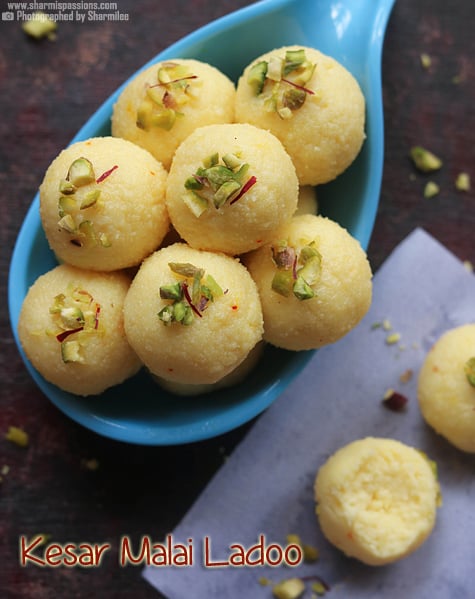 Malai Ladoo Recipe   Paneer Laddu Recipe - 97