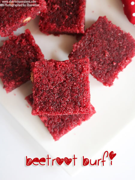 Beetroot Burfi Recipe