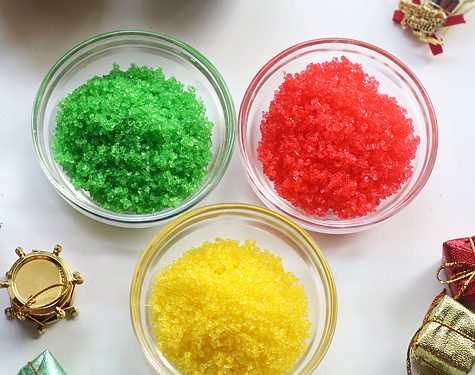 DIY Natural Food Coloring and Homemade Colored Sugar Crystals - Oh