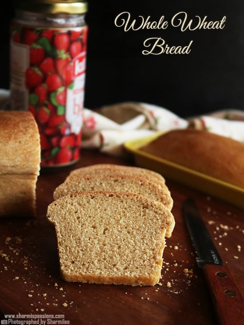 Whole Wheat Bread Recipe