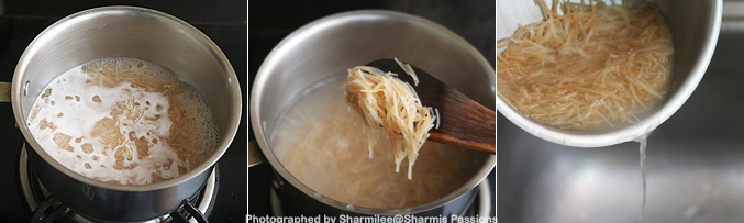 How to make vermicelli custard payasam recipe - Step2