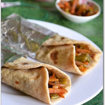 Kati Roll Recipe - Sharmis Passions