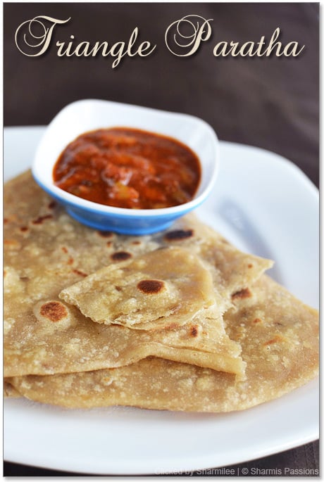 Triangle Paratha Recipe