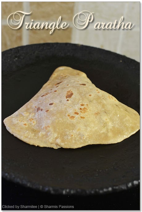 Triangle Paratha Recipe