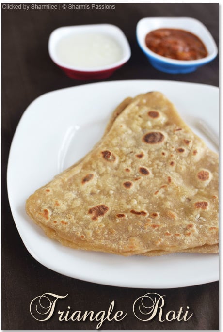 Triangle Paratha Recipe