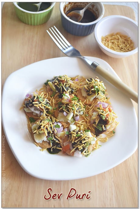 Sev Puri Recipe