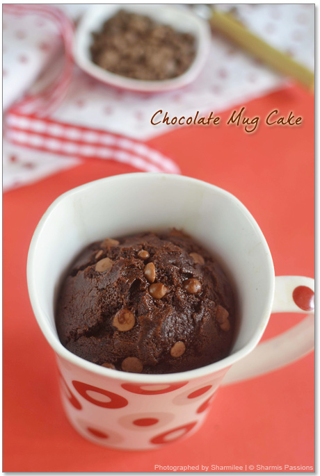 2min Eggless Microwave Chocolate Mug Cake | Instant Microwave Cake ...