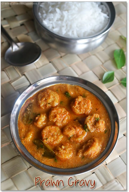 Prawns Gravy Recipe