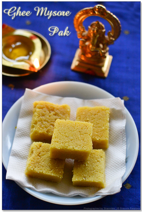 Ghee Mysore Pak Recipe