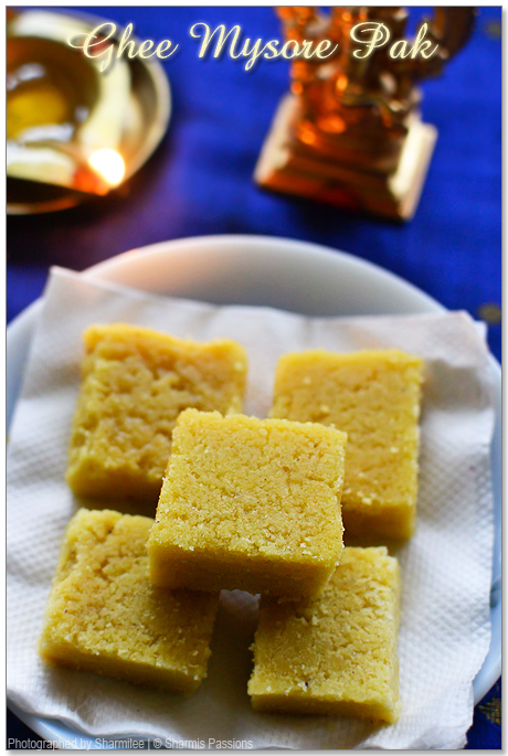 Ghee Mysore Pak Recipe