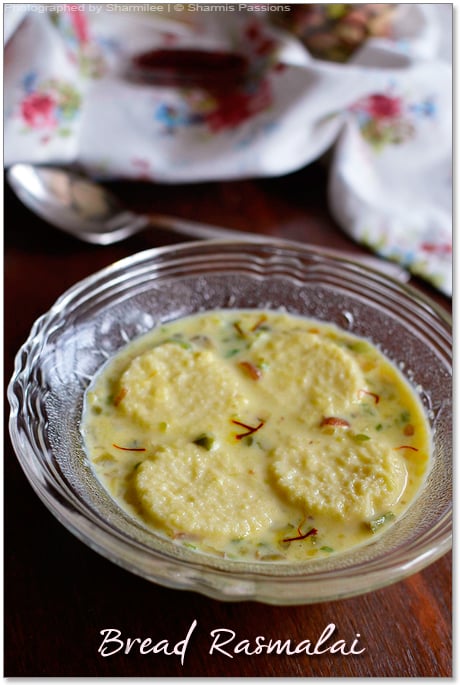 Bread Rasmalai Recipe