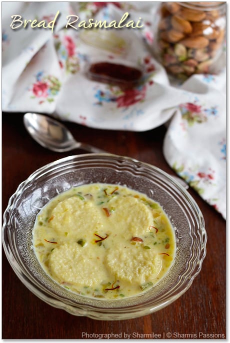 Bread Rasmalai Recipe